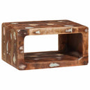 vidaXL Éjjeli asztal Barna 45 x 30 x 24 cm Szilárd Újrahasznosított Fa