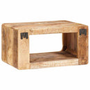 vidaXL Éjjeli asztal 2 pcs Barna 45 x 30 x 24 cm Tömör Mangófát