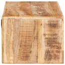 vidaXL Éjjeli asztal 2 pcs Barna 45 x 30 x 24 cm Tömör Mangófát