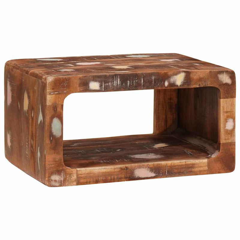 vidaXL Éjjeliszekrények 45 x 30 x 24 cm tömör újrahasznosított fa