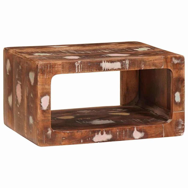 vidaXL Éjjeliszekrények 45 x 30 x 24 cm tömör újrahasznosított fa