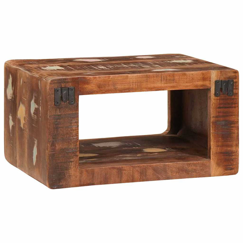 vidaXL Éjjeliszekrények 45 x 30 x 24 cm tömör újrahasznosított fa