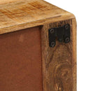 vidaXL Fali éjjeli szekrény Barna 40 x 30 x 36 cm tömör mangófa