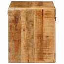 vidaXL Fali éjjeli szekrény Barna 40 x 30 x 36 cm tömör mangófa