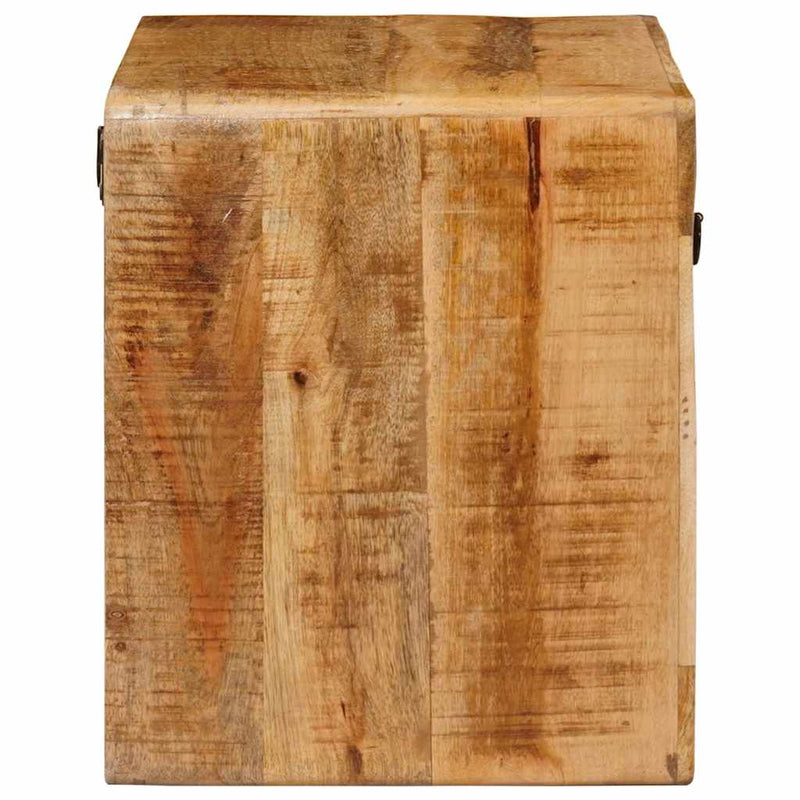 vidaXL Fali éjjeli szekrény Barna 40 x 30 x 36 cm tömör mangófa