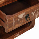 vidaXL Fali éjjeli szekrény fiókkal polcokkal Sokszínű 40 x 30 x 36 cm