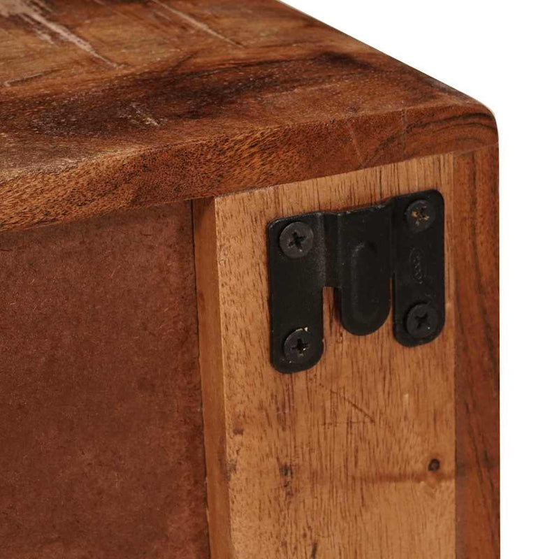 vidaXL Fali éjjeli szekrény fiókkal polcokkal Sokszínű 40 x 30 x 36 cm