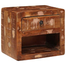 vidaXL Fali éjjeli szekrény fiókkal polcokkal Sokszínű 40 x 30 x 36 cm