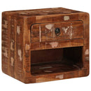 vidaXL Fali éjjeli szekrény fiókkal polcokkal Sokszínű 40 x 30 x 36 cm