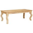 vidaXL Dohányzóasztal Barna 110 x 55 x 40 cm Tömör Mangófát