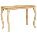 vidaXL Dohányzóasztal Barna 110 x 55 x 77 cm Tömör Mangófát