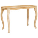 vidaXL Dohányzóasztal Barna 110 x 55 x 77 cm Tömör Mangófát