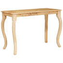 vidaXL Dohányzóasztal Barna 110 x 55 x 77 cm Tömör Mangófát