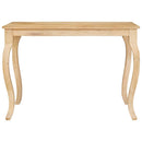 vidaXL Dohányzóasztal Barna 110 x 55 x 77 cm Tömör Mangófát