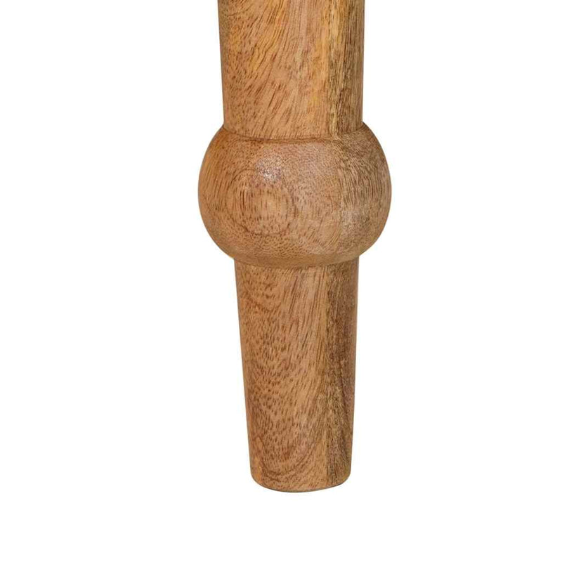 vidaXL Dohányzóasztal Barna 100 x 55 x 77 cm tömör mangófa