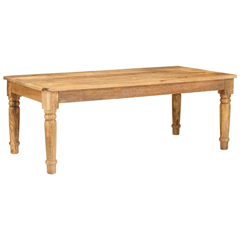 vidaXL Dohányzóasztal Barna 100 x 55 x 40 cm tömör mangófa