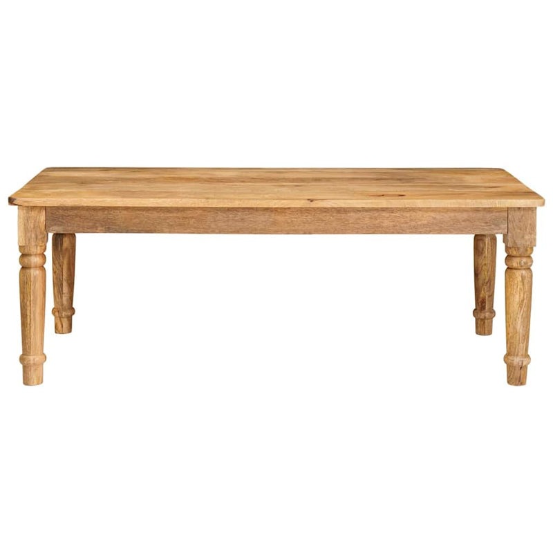 vidaXL Dohányzóasztal Barna 100 x 55 x 40 cm tömör mangófa