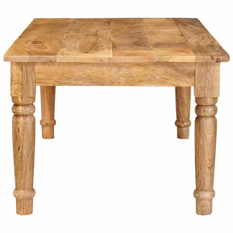 vidaXL Dohányzóasztal Barna 100 x 55 x 40 cm tömör mangófa