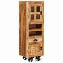 vidaXL Magasfiú fiókkal Barna 40 x 30 x 120.5 cm tömör mangófa