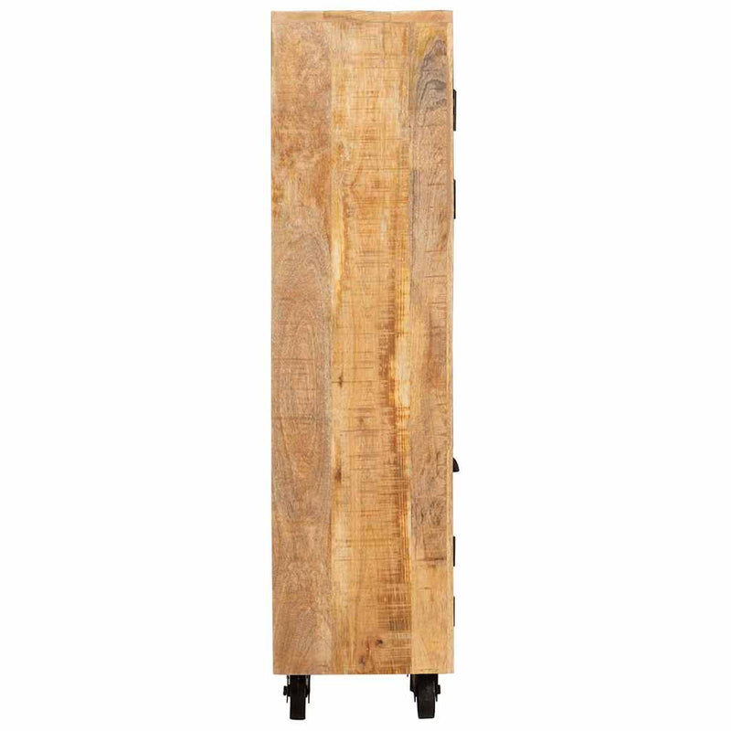 vidaXL Magasfiú fiókkal Barna 40 x 30 x 120.5 cm tömör mangófa