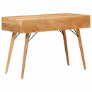 vidaXL Íróasztal fiókkal Barna 110 x 55 x 76 cm Tömör Mangófát
