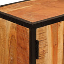 vidaXL Széf tárolóval Beta Természetes 70 x 30 x 75 cm Tömör Akácfa