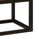 vidaXL Széf tárolóval Beta Természetes 70 x 30 x 75 cm Tömör Akácfa