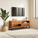 vidaXL Széf tárolóval Beta Természetes 70 x 30 x 75 cm Tömör Akácfa