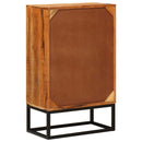 vidaXL Fiókos Szekrény Természetes 55 x 30 x 90 cm Tömör Akácfa
