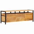 vidaXL Tároló szekrények fiókkal Barna 110 x 30 x 40 cm Tömör Mangófát