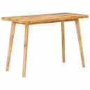 vidaXL Étkezőasztal Természetes 100 x 55 x 75 cm Tömör Mangófát