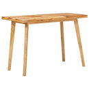 vidaXL Étkezőasztal Természetes 100 x 55 x 75 cm Tömör Mangófát