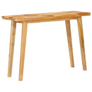 vidaXL Étkezőasztal Természetes 100 x 35 x 75 cm Tömör Mangófát