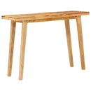 vidaXL Étkezőasztal Természetes 100 x 35 x 75 cm Tömör Mangófát