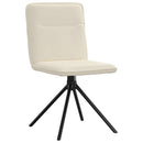 vidaXL 2 db vászon étkezőszék