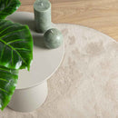 vidaXL Szőnyeg HUARTE Bézs 140 x 200 cm Poliészter