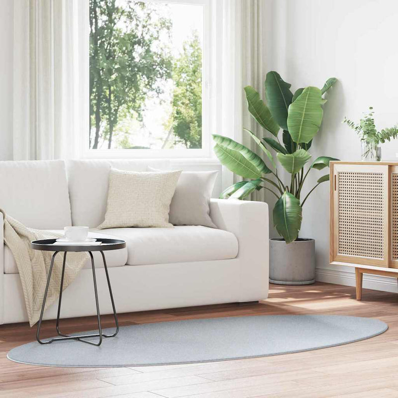 vidaXL Szőnyeg HUARTE Szürke 170 x 120 cm 100% poliészter