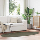 vidaXL Területszőnyegek HUARTE Erdei zöld 170 x 120 cm 100% poliészter