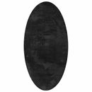 vidaXL Területszőnyegek HUARTE Fekete 80 x 150 cm 100% poliészter