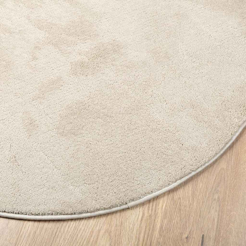 vidaXL Szőnyeg HUARTE Bézs 100 x 200 cm Poliészter