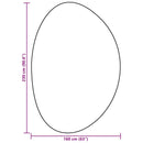 vidaXL Szőnyeg HUARTE Homokszín 160 x 230 cm Poliészter