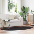 vidaXL Szőnyeg HUARTE Fekete 100 x 200 cm Poliészter