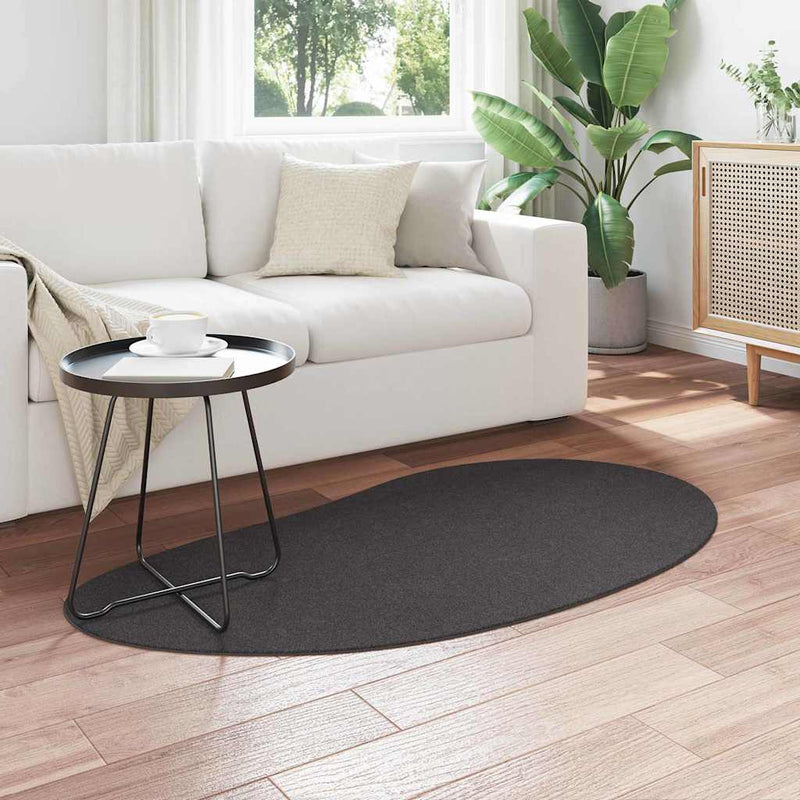 vidaXL Szőnyeg Antracit 80 x 150 cm Poliészter