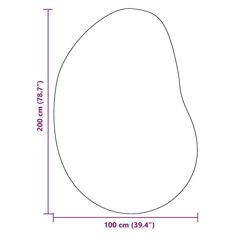 vidaXL Szőnyeg Antracit 100 x 200 cm Poliészter
