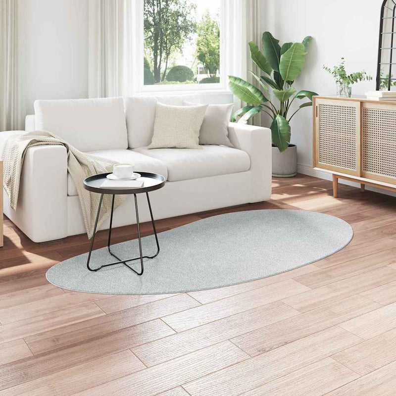 vidaXL Szőnyeg Szürke 100 x 200 cm Poliészter