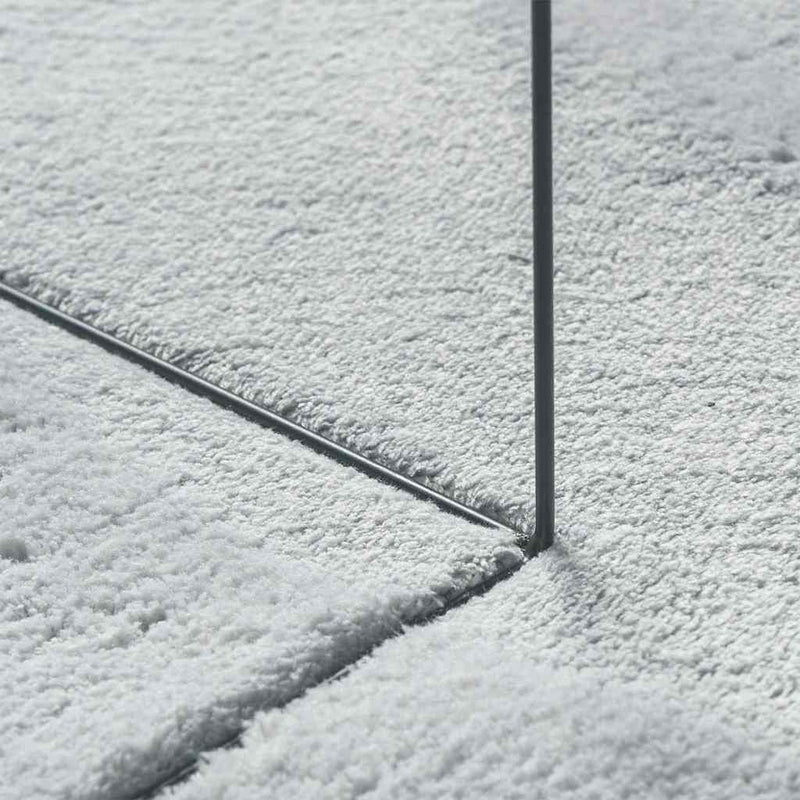 vidaXL Szőnyeg Szürke 140 x 200 cm Poliészter