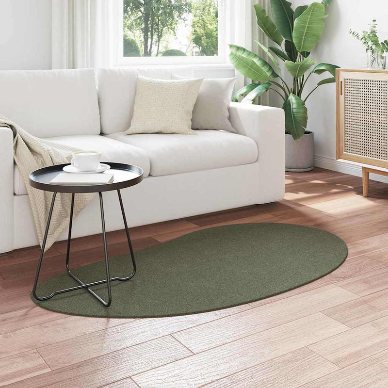 vidaXL Szőnyeg Erdőzöld 80 x 150 cm Poliészter