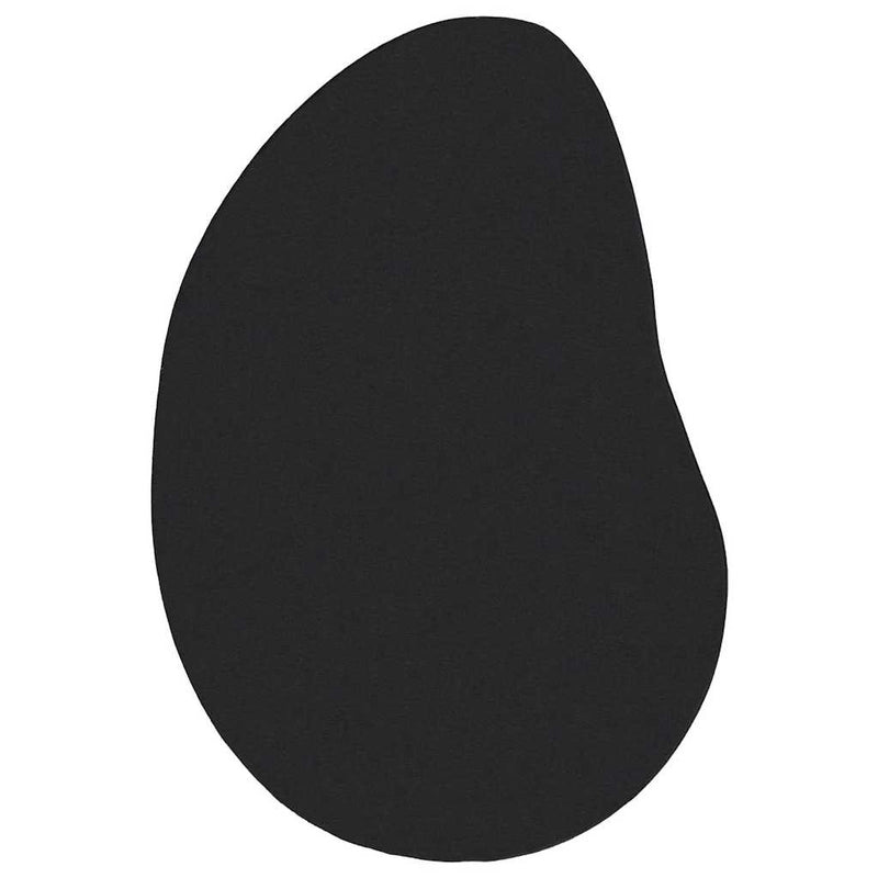 vidaXL Szőnyeg Fekete 100 x 200 cm Poliészter