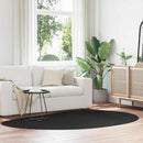 vidaXL Szőnyeg HUARTE Fekete 160 x 230 cm Poliészter