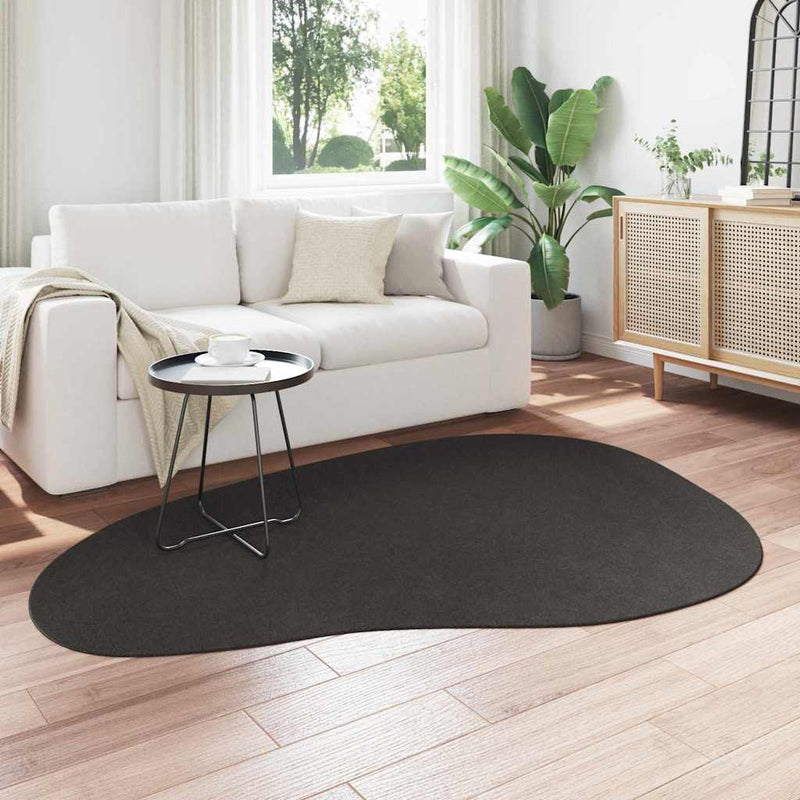 vidaXL Szőnyeg HUARTE Antracit 140 x 200 cm Poliészter